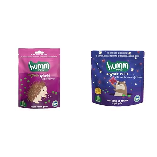 Organik Pancarlı Grissini & Puf Atıştırmalık Paketi 4 Adet(2 Çeşit)