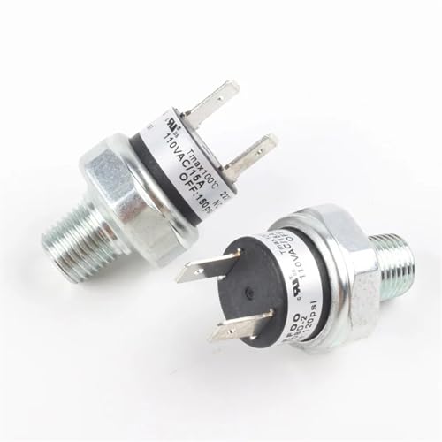 Compresseur air interrupteur de pression robuste 1/4 NPT vanne commande