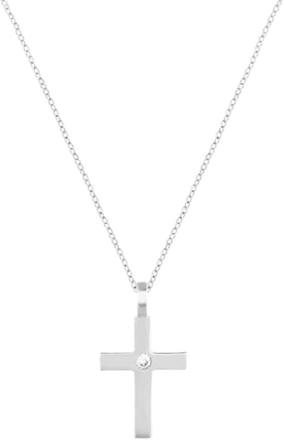 Cross Moon Pendants Necklace for Women Ladies Necklaces collares