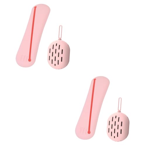 2 Set Da Viaggio Porta Pennelli Da Trucco Portatile Spugna Da Borsa Multifunzionale Organizer Custodia