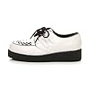 AJVANI Platform lace up Goth Brothel Creepers Beetle Crushers Shoes Size 12 46 #2