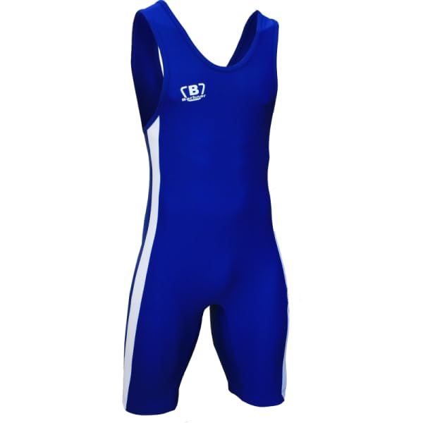 Wrestling Singlet FIGHTER V4 Ringentrikot Singlet Blau