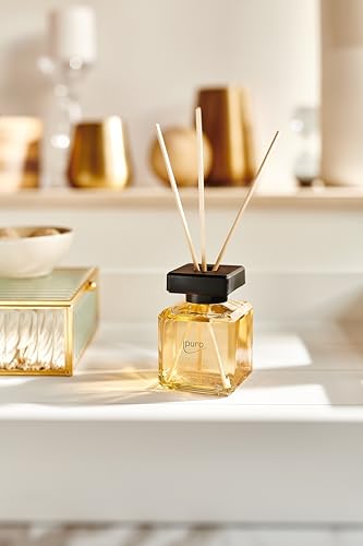 ipuro - Essentials Raumduft Soft Vanilla 100ml | Raumerfrischer mit Vanille, Sandelholz, Lakritz, Pfirsichblüte & Karamell Duft Aroma | Diffuser mit Stäbchen | Lufterfrischer für die Wohnung 3