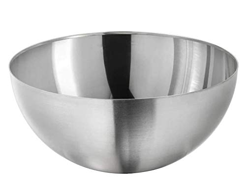 IKEA BLANDA Blank Serving Bowl, Stainless Steel, 28 cm (11")