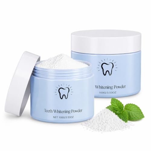 KutaKuta 2 PCS Teeth Whitening Powder for Enamel Protection Multi Mineral Formula Whitening Powder for Gums and Teeth Frischer Atem Tooth Whitening Powder for Daily Gum Care