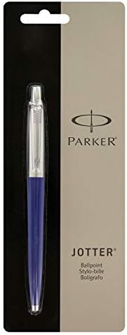 Parker Jotter 3 Colours 1 Black + 1 Blue + 1 Red Ballpoint Pen (Black Medium)