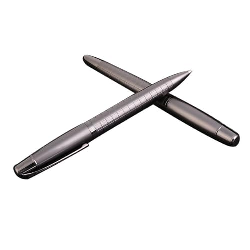 Luxury Heavy Feel Metal Ballpoint Pens Business Office Signature Roller Pen Writing Ballpen Stationery Supplies Gift (Roller)