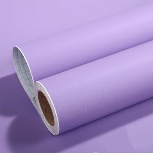 Papier peint violet pour chambre et salon effet vinyle adhésif - 2
