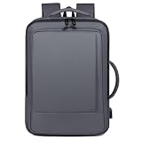 [Zcoli] ビジネスリュック メンズ 大容量 リュック 900D防水 マチ拡張 16インチPC収納可能 バックパック 30L 3WAY リュックサック 機内持ち込み可能 盗難防止 USB充電ポート付 グレー