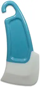 Oikos - Espátula Raspadora de Silicone para Cozinha Azul