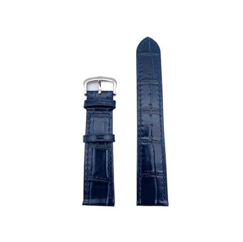 [LOKLNEYK] ���v�\�t�g�ʋC�x���g�ɓK������Cartier/Tank/solo/Santos�r���v�A�N�Z�T���[(Blue-silver,17mm)