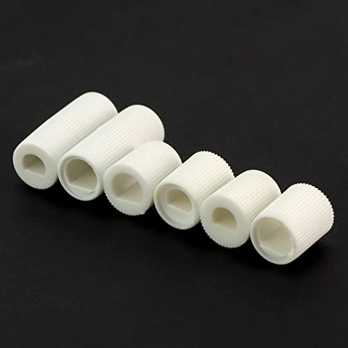 Puxyblue Universal White Control Knobs Replacement For 12 Adapters For Oven/Stove/Range Widely Used #TOP4