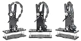 CLAM Universal ATV Auger Mount – Heavy-Duty 3-Point Bracket, Secure Transport for Ice Fishing Augers