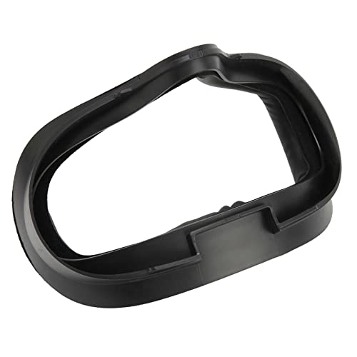 Yanmis Interfaz Facial de Gafas VR, Almohadilla Facial de Espuma de PU Mejorada con Ventilaciones Pasivas para Comodidad a Prueba de Sudor, Campo de Visión Más Amplio y Sesiones