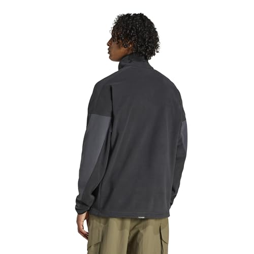 adidas Herren Terrex Multi Climawarm Fleece Anorak, Black/Carbon, XL