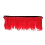 HEMOTON Peluca de Cresta para Cosplay Halloween, Tocado Adhesivo de Fiesta Diseño Llamativo, Cabello y Brillante, Fácil Instalación y Reuniones