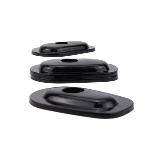 Image of Aharon Motolumino Motorcycle LED Turn Signal Mounting Brackets 4-Pack | Compatible with Kawasaki, M8 /M10 Thread | Fit in Original Turn Signal Locations | Bike Indicator Lights