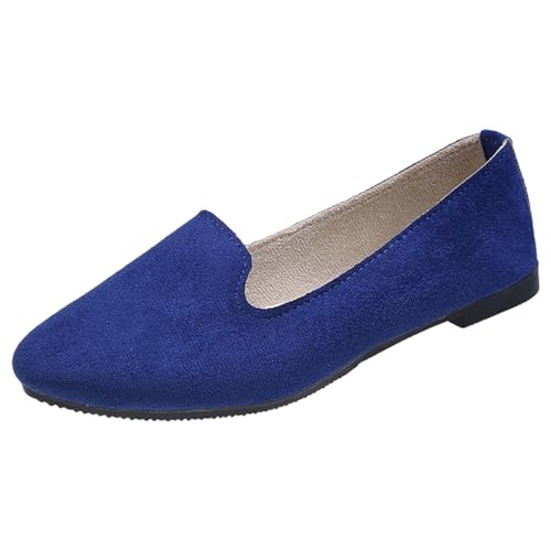 Zapatos De Mujer Verano Co Zapatos Mujer Zapatos para Mujer, Zapatillas de Deporte Tejidas Transpirables para Caminar, sin Cordones, de, con Soporte Zapatos Fiesta Mujer Negro Mujer (Blue, 43)