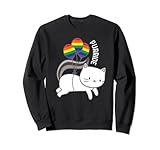 Photo Gallery purride cat balloon i gay pride trans bi lgbtq felpa Photo Gallery purride cat balloon i gay pride trans bi lgbtq felpa