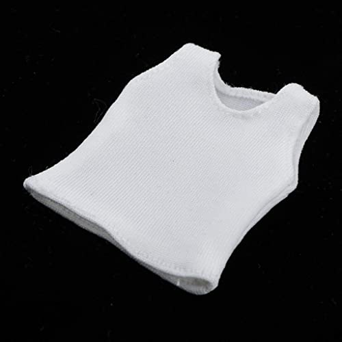 Loveindiy 1/12 Scale Action Figure Sports Clothing For 6'' Hot Toys, Action Figure Doll , White #TOP7