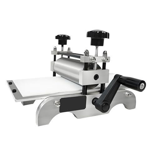 Machine d'impression manuelle typographie rouleau réglable bois cuivre