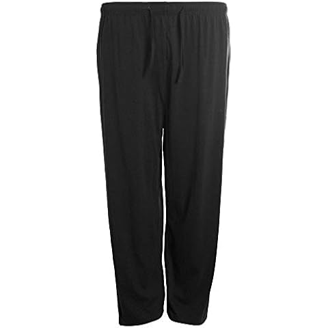 Espionage Men's Kingsize PJ092 Jersey Lounge Pants 5XL Black Cover