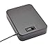 SnapSafe Portable Combination Lock Box for Guns and Valuables - Includes Lock Box (with 3-Digit Combination Lock) and Patented Security Cable - an Ideal Car Gun Safe - Large, 9.5 x 6.5 x 1.75 Inches