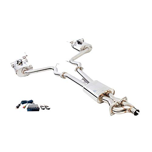 XFORCE - Ford Mustang EcoBoost/GT Coupe/Convertible 2015-17 Twin 21/2" Stainless Steel Cat-Back Exhaust System with 3" Round Varex Mufflers by XFORCE - Used condition - CA$3351.12