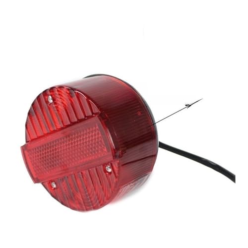 Feu Arrière Moto pour Remplacer Ampoule Grillée sur MZ ETZ et Simson S51