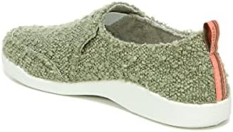 Vionic Malibu Women's Slip-on Comfort Shoe Army Green Boucle - 7 Medium