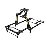 FANATEC CSL シムレーシング Cockpit V1.5 – 軽量で高耐久、アルミ製チューブとスチール製ブラケット、なユニバーサルホイールベースマウントブラケットと、GTドライビングポジション – 黒 CRD-9010009-WW