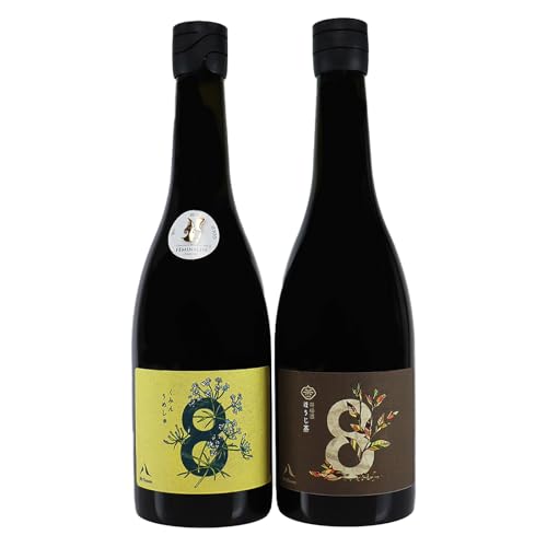 8th Ocean 東京「深川リキュルラボ」クラフトリキュール飲み比べセット「8th Ocean クミン梅酒」「8th Ocean 茶梅酒ほうじ茶」720ml2本セット