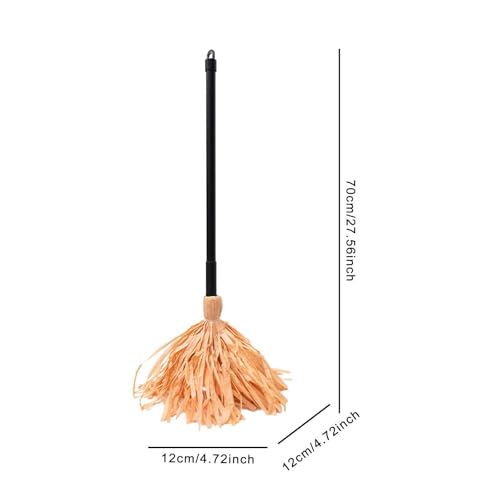 Balai de sorcière réaliste avec finitions traditionnelles - 4