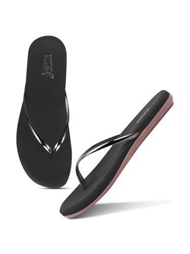 Image of JM LOOKS Women's Flats| Fashion Thong Style Slip-On Flats | Comfortable Casual Sandals