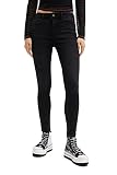 Desigual Women's Denim_ALBA, 2000 Black Jeans, 38