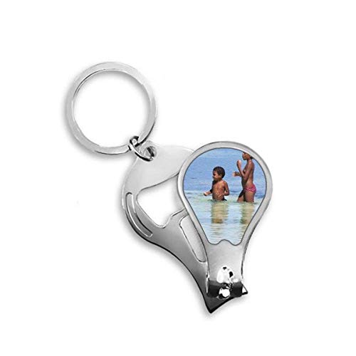Toenail clipper cutter pour petits avec illustration océan bleu