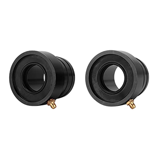 Vorderachsrohrdichtungssatz, Ein Paar Vorderachsrohrdichtungssätze Mg21103 Ersatzteile für Dana 30/44 1984-2001(Schwarz)