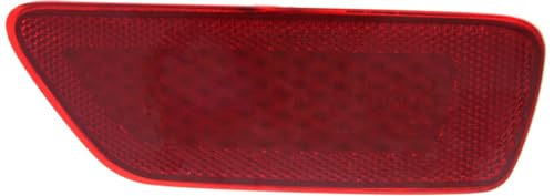 FITRITE AUTO PARTS New Rear Right Passenger Side Bumper Reflector For 2011-2017 Jeep Compass & 2011-2020 Dodge Journey, (Journey, With Fascia) CH1185100C 57010720AC CAPA