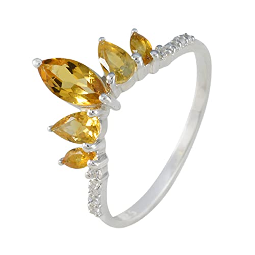Bagues citrine en argent de prestige pour un style unique