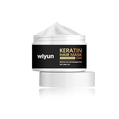 Image of Keratin Hair Mask, Deep Conditioning Care, Restores Dry and Damaged Hair, 30G /1 OZ