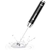 Maestri house rechargeable milk frother lunafro ns handheld electric foam maker waterproof detachable stainless steel whisk drink mixer foamer for lattes cappuccino no stand  urban country home decor