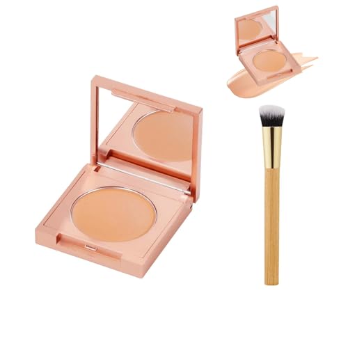 Colored Clay CC Undereye Corrector, Under Eye Color Corrector con pincel, Corrector de color bajo los ojos contra las ojeras oscuras, lápiz hidratante para una mirada impecable y fresca (B)