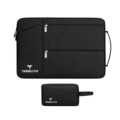 Image of Tabelito Hybrid 14 Inch Laptop Bag Sleeve Cover with Box for 14-inch laptops HP /Dell /Accer /Apple /Asus /Lenovo /Ultrabook /Razer Etc.Black 14 INCH
