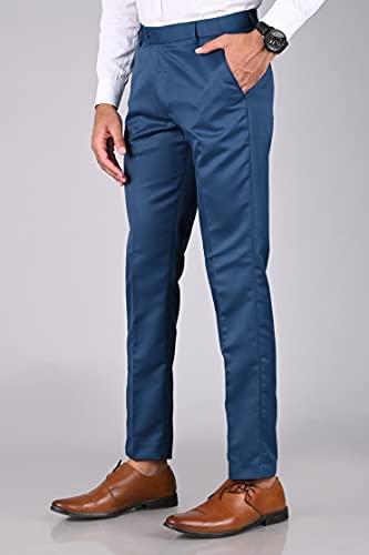 Image of Formal Pants for Men | Men's Slim fit Formal Pant Combo | Non Stretchable Trouser | Office wear Trousers