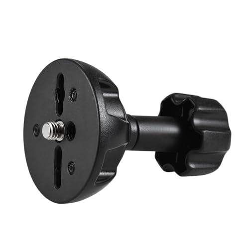 Adaptador de cuenco de 75 mm para trípode de media bola plana y cámara réflex 6