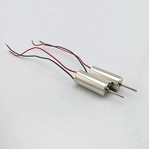 Xia Fly 1PC Micro Coreless Motor 3.7V 40000RPM 6X14mm Hollow Cup Motors High Speed NdFeB Magnetoelectric Motor