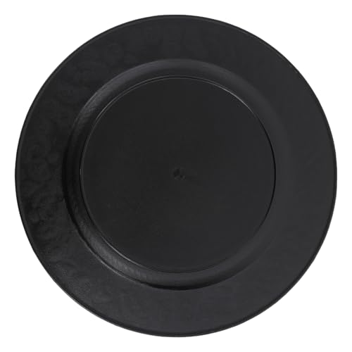 Platos Decorativos de Plástico Verde 13 in Pack x 50 miniatura 7