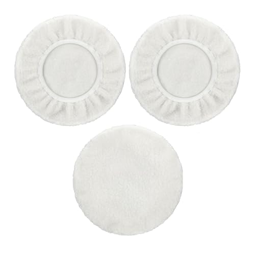 Bonnet de Polissage 220mm-250mm pour Einhell CE-CB 18/254 Li, 3 Pcs Tampon Laine d'Agneau, Lustrage Voiture Sans Rayures