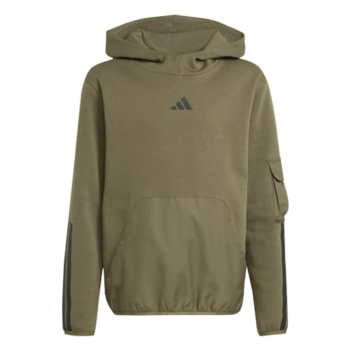 Sweatshirt adidas pour ado de 13-14 ans : fini le froid avec le fleece vert olive