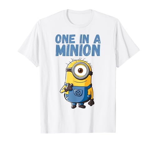 Despicable Me Minions Stuart One In A Minion Graphic T-Shirt T-Shirt